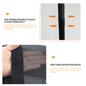 Puerta <span class=keywords><strong>de</strong></span> pantalla <span class=keywords><strong>de</strong></span> fibra <span class=keywords><strong>de</strong></span> vidrio magnética reversible mejorada, apertura lateral izquierda y derecha con cierre <span class=keywords><strong>de</strong></span> divisor <span class=keywords><strong>de</strong></span> habitación <span class=keywords><strong>de</strong></span> cortina <span class=keywords><strong>de</strong></span> malla autosellante - Product Image 3