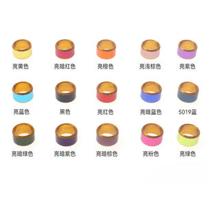 Logo personalizzato rotondo cigni di uccelli struzzi anelli per zampe del piede prodotti per animali domestici per il Record di identificazione - Product Image 4