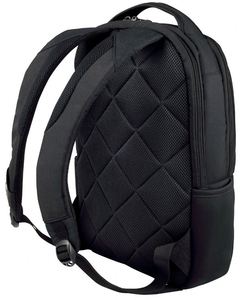 Sac pour ordinateur portable de créateur en nylon noir avec compartiment rembourré de 4 pouces, fabriqué en usine BSCI - Product Image 2