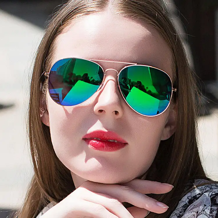 Gafas de sol polarizadas piloto con montura de acetato rojo de alta calidad directas de fábrica gafas de sol deportivas con UV400 en aspecto elegante de color