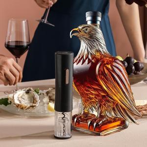 Bottiglia di Vetro con Aquila per Amanti del Whiskey - Migliora la Tua Esperienza di Degustazione con un Decanter Elegante - Ideale per la <span class=keywords><strong>Collezione</strong></span> <span class=keywords><strong>da</strong></span> Bar - Product Image 2