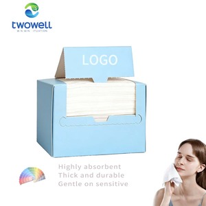 <span class=keywords><strong>Serviettes</strong></span> de visage <span class=keywords><strong>jetables</strong></span> professionnelles personnalisées en tissu non tissé pour le soin de la peau - Product Image 2