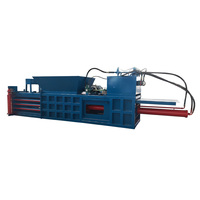 Presse à balles hydraulique horizontale de 100 tonnes, machine de compactage pour carton, plastique, textile, paille, tissu usagé, bouteilles en PET