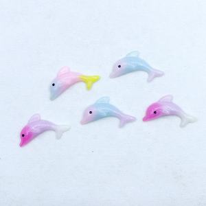 Accessoires en résine pour bijoux, micro-paysages, dauphins, coques de téléphone DIY, matériaux de simulation pour décoration de gâteaux - Product Image 3