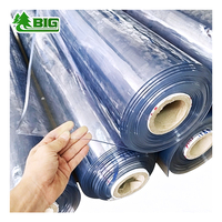 Vente directe d'usine Boligao de film souple en PVC transparent, prend en charge l'impression de logo personnalisé, adapté pour l'emballage de tapis de sol en PVC