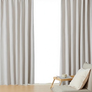 Embroidered Lace Curtains High-quality Half Curtain Home Decorative Flower Embroidery Blackout Modern Polyester/Linen Living - Product Image 3