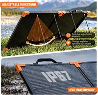 Panneau solaire ultra-léger 1390x782mm 200W, modèle MAX-BM2002B, avec sortie MC4 18.2V 11A, module PV portable pliable pour camping-car