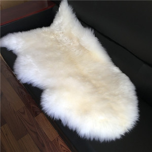 Tapis en laine d'<span class=keywords><strong>agneau</strong></span> blanche naturelle - Product Image 4