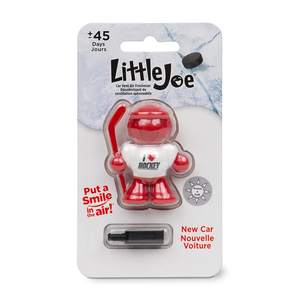 Ambientador para Auto con Aroma a Auto Nuevo Little Joe I Love Hockey, Clip de Ventilación, Perfume de Larga Duración - Product Image 5