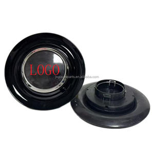 Capuchons de roue flottants de remplacement en ABS chromé noir XXL 183 mm pour ALFA ROMEO, Armani, AZAD, AUDI, <span class=keywords><strong>BBS</strong></span>, Bentley, Benz, BMW, Mini - Product Image 2