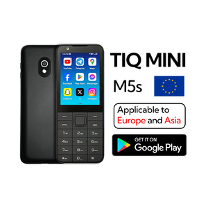 TIQ MINI M5S Tarjeta SIM Dual Botón inteligente Pantalla táctil 3 + 32GB Google Play MTK6761 Teléfono móvil <span class=keywords><strong>Android</strong></span> 13 - Product Image 1