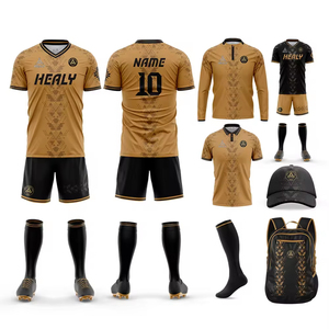 เสื้อฟุตบอลผู้ชายรุ่นโปรเฟสชั่นแนลคัสตอมเพลเยอร์เวอร์ชั่น 2023/2024 ผ้าสแปนเด็กซ์/โพลีเอสเตอร์ พิมพ์ลายด้วยความร้อน คอวี ชุดฟุตบอล - Product Image 1