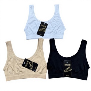 Soutien-gorge de sport et de yoga pour femme, sans couture, élastique, rembourré, effet push-up, sans armatures, sans bretelles, pour fitness et yoga - Product Image 1