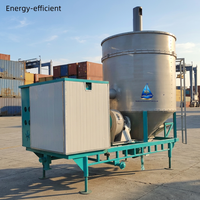 Système de séchage professionnel en acier inoxydable pour céréales, graines, maïs, riz, blé, soja, arachides, colza avec moteur