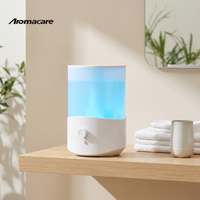 Humidificateur diffuseur d'huiles essentielles Aromacare 2,5 L avec commande par bouton, pulvérisateur de brume
