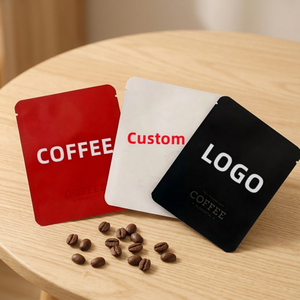 บรรจุภัณฑ์กรองกาแฟแบบพกพาชนิดแขวนหู พรีเมียม ทำจากกระดาษเซรามิกสแตนเลส ปิดผนึกด้วยความร้อนแบบอัลตราโซนิก พิมพ์ลายได้ตามต้องการ - Product Image 2