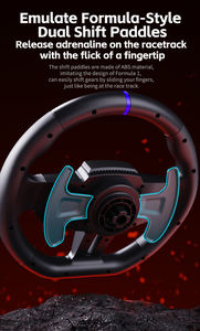 Volante PXN V9 GEN2 con cable Vibration <span class=keywords><strong>Sim</strong></span> Gaming <span class=keywords><strong>Racing</strong></span> para Pc, Ps3, Ps4, <span class=keywords><strong>Xbox</strong></span> <span class=keywords><strong>One</strong></span> y Series, Switch, con palanca de cambios/pedales - Product Image 4