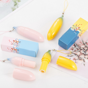 Mini Dễ Thương Hình Dạng Trái Cây Tùy Chỉnh Màu Hồng Nhựa Rỗng <span class=keywords><strong>Lip</strong></span> Balm Bóng Ống Container 5Ml Son Môi Ống - Product Image 2