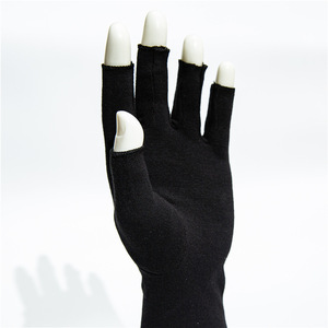 Gants d'arthrite de compression demi-doigt durables et confortables de haute qualité faciles à nettoyer Fitness Sports Recovery - Product Image 1