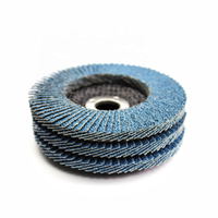 Disque à lamelles de 4 pouces en fibre de verre à liant résineux, vente en gros directe d'usine Dongtai Abrasives, pour le débavurage et le meulage