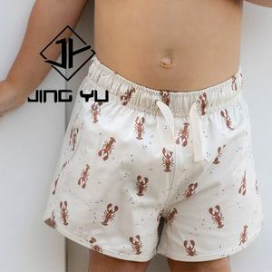 Trajes de Baño para Niños con Estampado Personalizado Más Populares, Shorts Hawaianos Reciclables con Cordón para Niños - Product Image 2