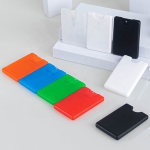 Custom Logo Empty 10ml 20ml 30ml Flat Pocket <b>Spray</b> Perfume PP <b>Plastic</b> Credit <b>Spray</b> Card <b>Bottle</b> for Travel - Product Image 5