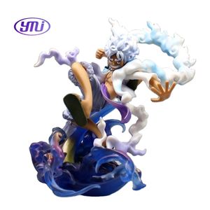 Nika Luffy Sun God <span class=keywords><strong>Combat</strong></span> Pose Manga Collection <span class=keywords><strong>Figurine</strong></span> modèle poupée PVC Anime Figure Statues jouets pour enfants 21CM Gk Gear 5 - Product Image 1