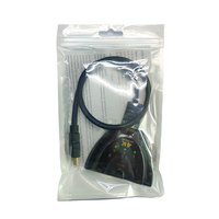 Conmutador HDMI 4K de 3 Puertos 3x1 1080P 3D, Selector HDMI 3 en 1 con Cable Pigtail de Conversión Automática para DVD, HDTV, Xbox, PS3, PS4, PS5