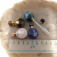 Vente en gros de bijoux pour dames, collier, pierre naturelle noire, améthyste, agate, cristal de quartz, pendentif essentiel, pendentifs de mode, breloques