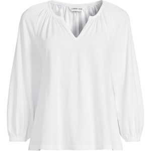 Blusa Ligera de Punto para Mujer FOXA, Manga 3/4, Cuello Redondo, Informal, Transpirable, para Uso Diario - Product Image 3