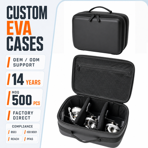 Étui de rangement rigide en EVA pour <span class=keywords><strong>perceuse</strong></span> à percussion sans fil <span class=keywords><strong>Makita</strong></span> 18V LXT Lithium-Ion sans balais - Product Image 1