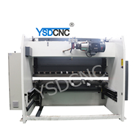 YSDCNC plaque métallique hydraulique flexion Delem Da66t Da69t 2m 4m 8 mètres presse plieuse hydraulique CNC avec support avant automatique