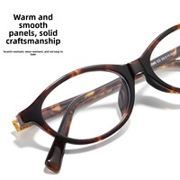 Explosions Nerd Plate Acétate Fiber GM Vintage Retro Hawksbill Lunettes 92280BD Petit Cadre Full-Rim Cat Eye Plain Lunettes