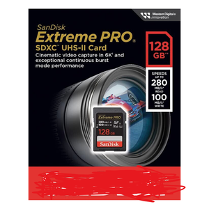 128gb SDXC Extreme PRO V60 ultra-fast <b>uhs</b>-<b>ii</b> high-performance <b>sd</b> <b>card</b> - Product Image 5
