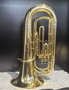 <span class=keywords><strong>Tuba</strong></span> à 3 pistons en laque dorée Eastern Music - Product Image 6