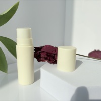 Contenant à rouge à lèvres vide personnalisé, beige, tubes vides pour baume à lèvres, tube cosmétique pour baume à lèvres, luxe