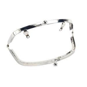 12.5*5.2cm personnalisation Nickel sacs à main <span class=keywords><strong>porte</strong></span>-<span class=keywords><strong>monnaie</strong></span> cadres sac en cuir accessoires <span class=keywords><strong>couture</strong></span> métal sac à main cadre - Product Image 3