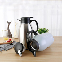 Thermos personnalisé avec logo, 2,2 L, acier inoxydable 304, double paroi, thermos à vide, bouteille d'eau thermique, 74 oz, grande bouteille d'eau, vente en gros