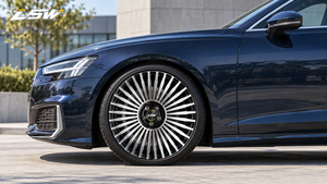 ล้อแม็กซ์ LSW Custom Forged สำหรับรถยนต์นั่งส่วนบุคคล ขนาด 20 นิ้ว สีดำเงาแบบ Turbine Machined  ขนาด 21 22 นิ้ว ล้อแต่งหรูหรา - Product Image 5