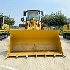 Chargeuse sur pneus Caterpillar CAT966H/966D/966F/950H d'occasion de haute qualité, modèle 2024, capacité nominale de 6 tonnes, moteur, pompe et moteur d'entraînement testés - Product Image 2