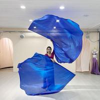 Drapeau de signalisation métallique en polyester 190x140cm pour la danse du ventre et les spectacles sur scène, avec bâton extensible