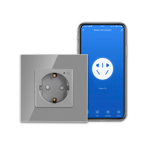Bingoelec Tuya - Enchufe de Pared Eléctrico con Control por Voz de 16 A, Alemania, <span class=keywords><strong>Interruptores</strong></span> y Enchufe Inteligente Wifi - Product Image 5