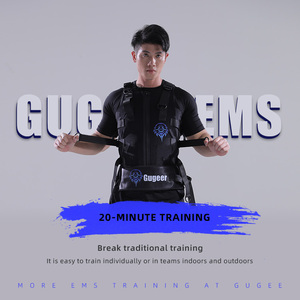 Traje de Entrenamiento con Dispositivo EMS GUGEER, Ropa Deportiva EMS para <span class=keywords><strong>Emsculpt</strong></span>/Emslim, Ropa Profesional de Fitness para Gimnasio, Salón y Entrenamiento en Casa - Product Image 4
