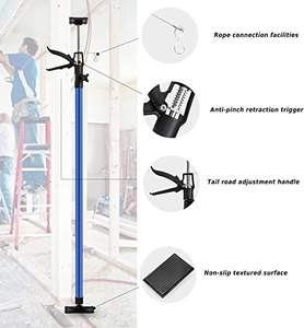 Bâtiments troisième <span class=keywords><strong>main</strong></span> acier cloison sèche réglable rallonge plafond télescopique support rapide tige faisceau 115-290CM - Product Image 5