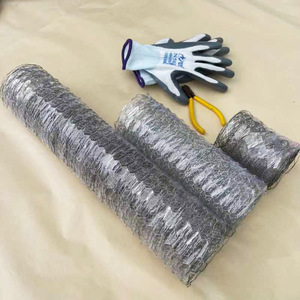 Eco Friendly PVC Coated <strong>Hexagonal</strong> <strong>Wire</strong> <strong>Netting</strong> UV Resistant Greening Protection Net for Landscape Retaining Wall - Product Image 6