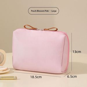 Nouvelle Trousse de Maquillage Portable Mini Imperméable Super Tendance Style Fire Ins 2026 – Petite Pochette de Rangement Rouge à Fermeture Éclair - Product Image 3