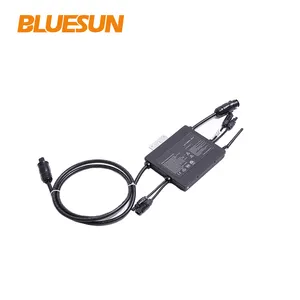 Blueusnไมโครอินเวอร์เตอร์100W 1500W 3เฟส,แผงโซล่าเซลล์ขนาดเล็กแบบ1ถึง4สำหรับใช้ในบ้าน