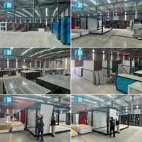 Rumah Kontainer Ekspansiabel 2, 3, dan 4 Kamar Tidur, Ruang Tamu, Dapat Dilipat, Ukuran 20ft, 30ft, 40ft, Modular, Flatpack, Prefab