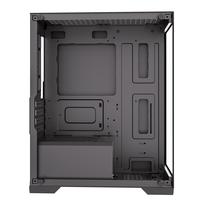 Boîtier de jeu AntarcChill avec panneaux latéraux à vision complète en verre trempé, boîtiers d'ordinateur de taille moyenne, boîtiers Micro ATX pour PC