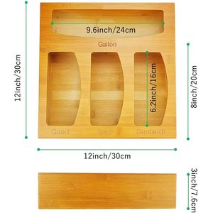 Custom-made food <b>storage</b> bags, <b>storage</b> <b>boxes</b>, garbage bags, bamboo and wood flip-top drawers, wall-mounted <b>kitchen</b> <b>storage</b>. - Product Image 3